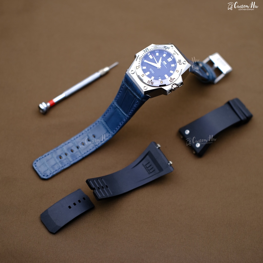 Custom leather watch straps