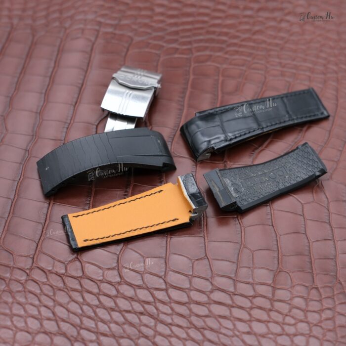 Kompatibel mit dem Armband CORUM ADMIRAL 45 21 x 26 mm Alligatorlederarmband