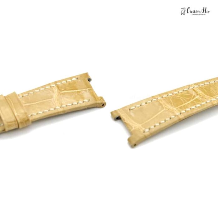 Compatibile con cinturino Patek Philippe Nautilus 7010R Cinturino in alligatore da 21 mm