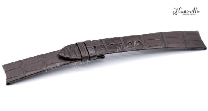 Compatible avec le bracelet Audemars Piguet Jules Audemars Bracelet en cuir d'alligator 20 mm 19 mm