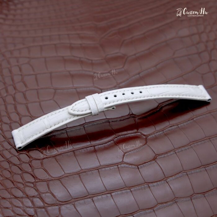 Kompatibel mit Chopard Happy Diamonds Strap 14 mm Alligatorlederarmband