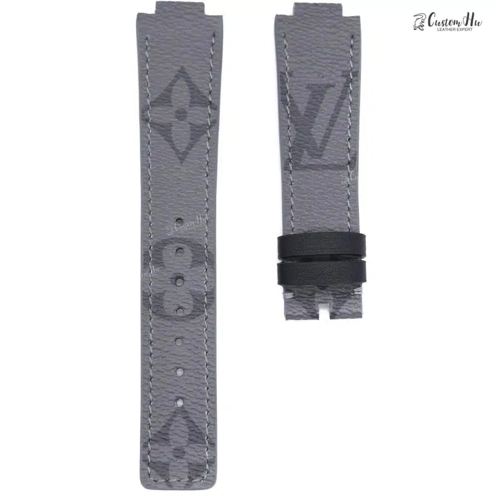 Apple Watch Band LV Louis Vuitton Genuine Leather iWatch Band Luxury