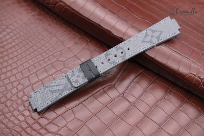 Compatibile con cinturino in pelle da 21 mm con cinturino per orologio Louis Vuitton