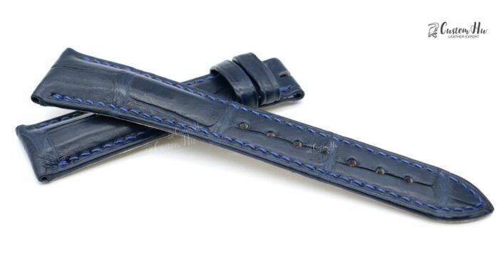 Cinturino compatibile ulysse nardin da 20 mm Cinturino in pelle di alligatore