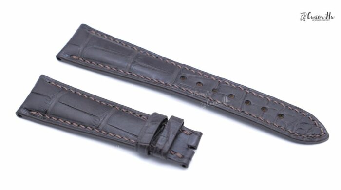 Compatibile con cinturino Girard Perregaux Cinturino in pelle di alligatore da 20 mm