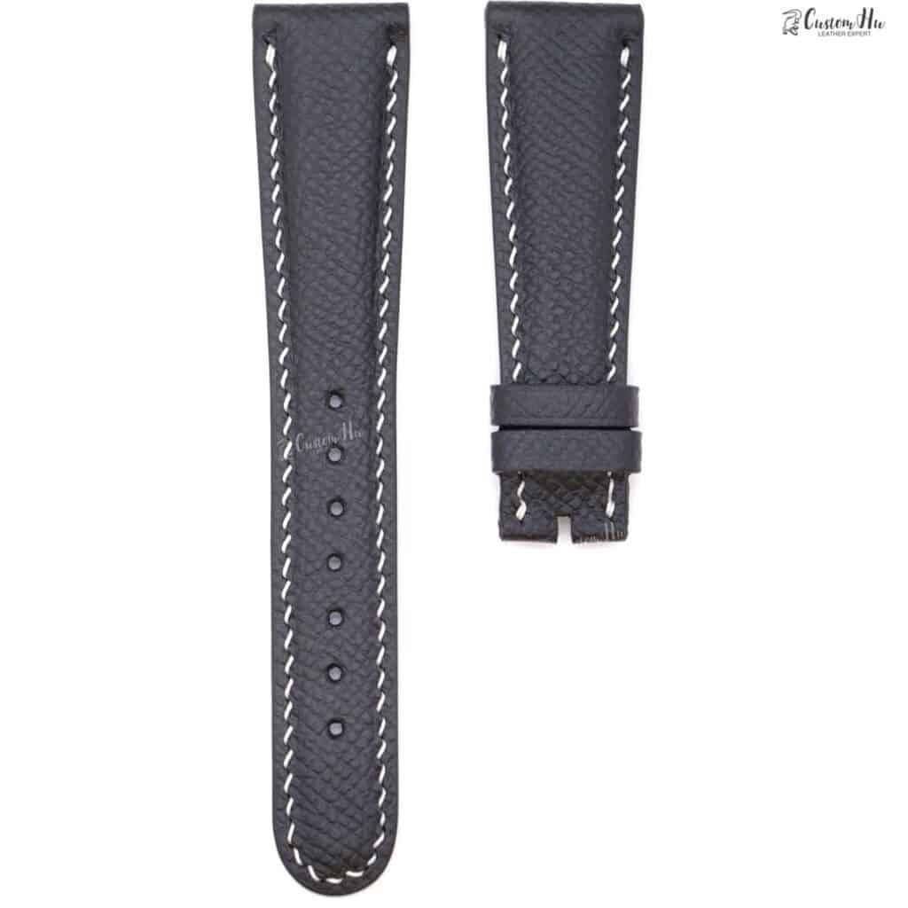 Ein Lange Söhne Datograph-Armband. Ein LangeSöhne Datograph-Uhrenarmband. 20-mm-Alligatorlederarmband