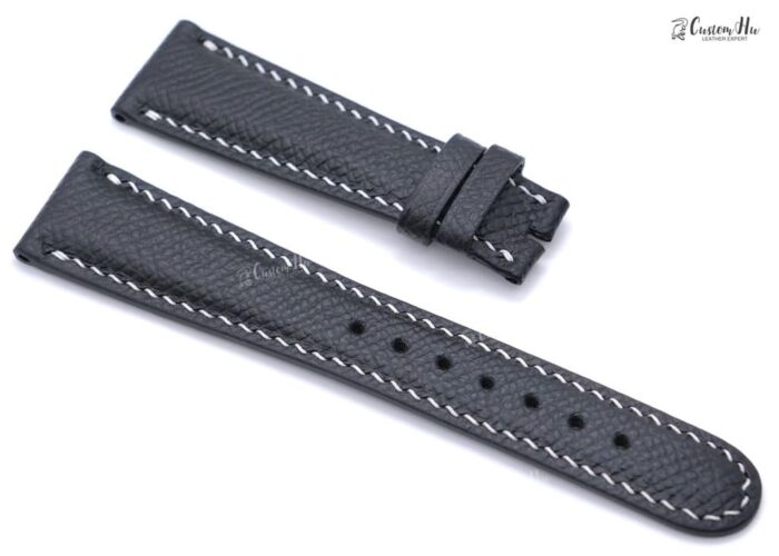 Een LangeSöhne Datograph horlogeband 20 mm alligator lederen band