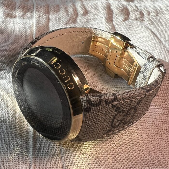 Bracelet de montre Gucci 114 2 compatible Bracelet en cuir 26 mm