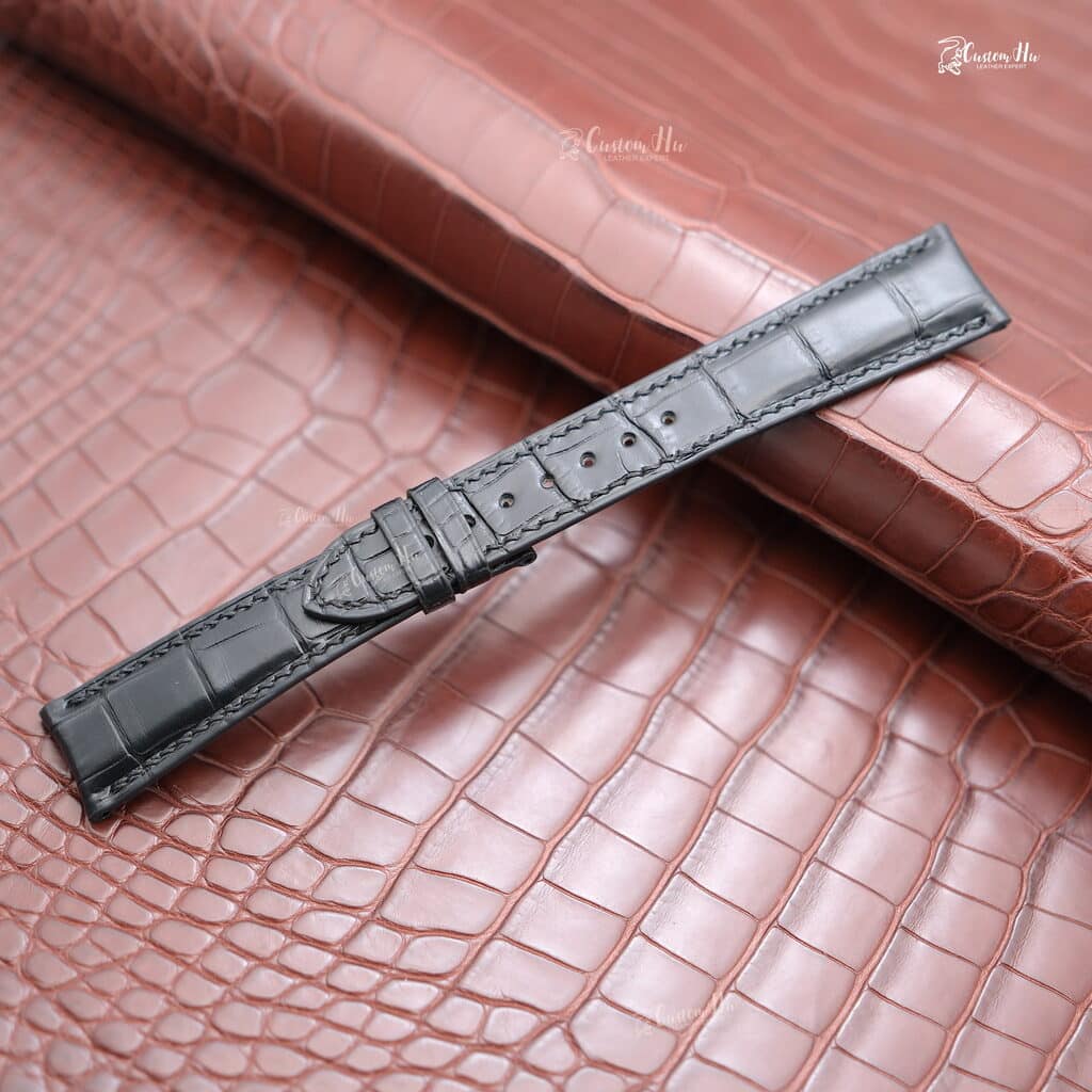 compatibile Rolex Cellini Time Strap 20mm cinturino in pelle di alligatore