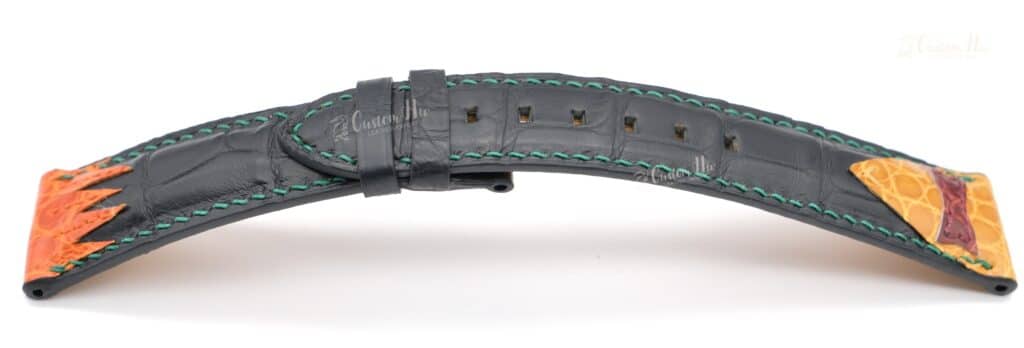 Compatível com pulseira Konstantin Chaykin Joker 21mm pulseira de couro de crocodilo