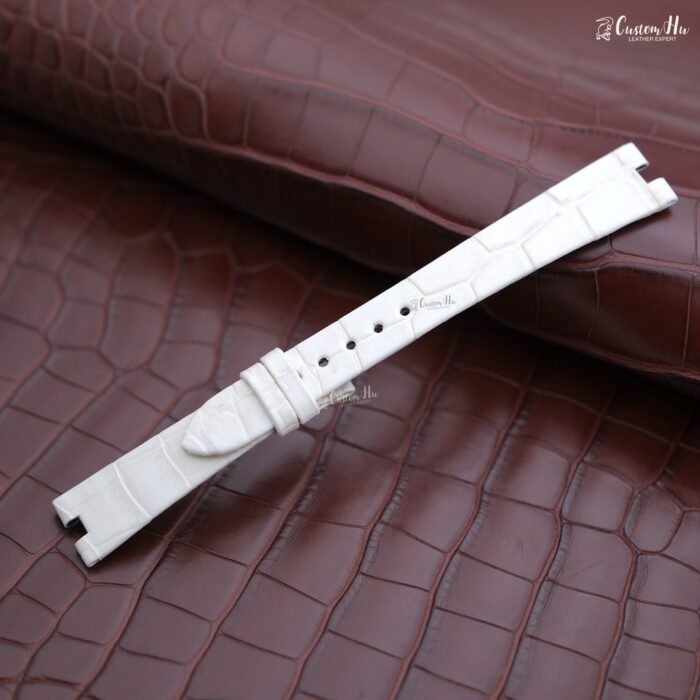 Compatible with bvlgari bzero1 Watch strap 19mm 15mm Alligator leather strap
