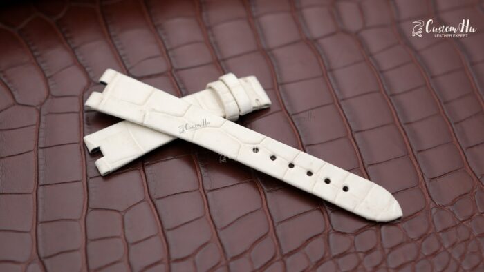 Compatible with bvlgari bzero1 Watch strap 19mm 15mm Alligator leather strap