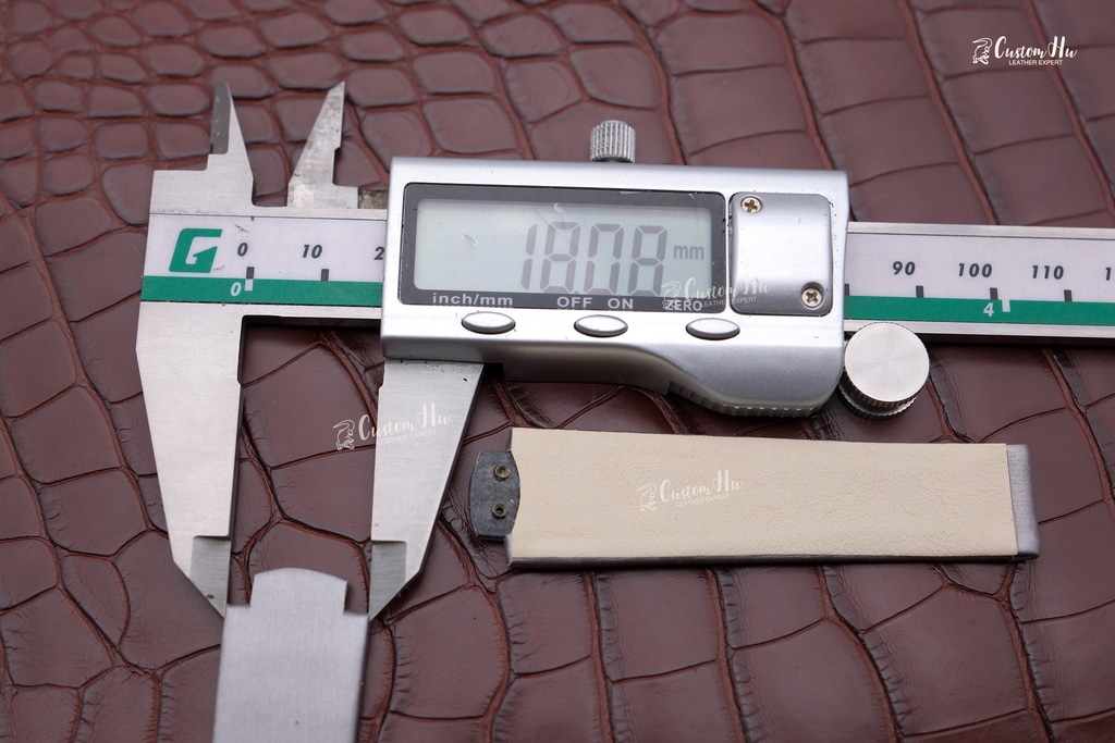 Ebel Beluga-Armband 15 mm 18 mm Alligatorlederarmband
