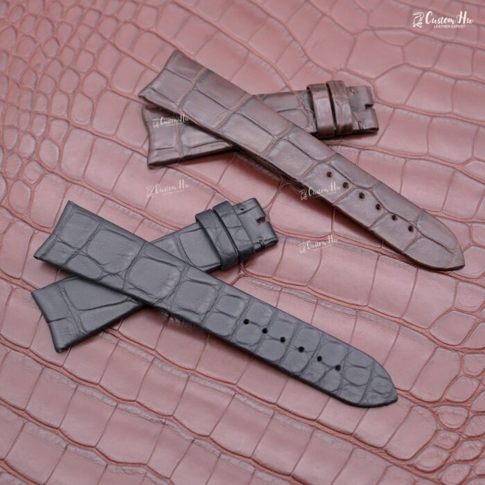 Bracelet Girard Perregaux GP1966 Bracelet en cuir d'alligator 20 mm