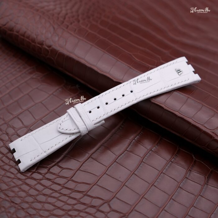 Kompatibel mit Maurice Lacroix AIKON Uhrenarmband 25 mm Alligatorlederarmband