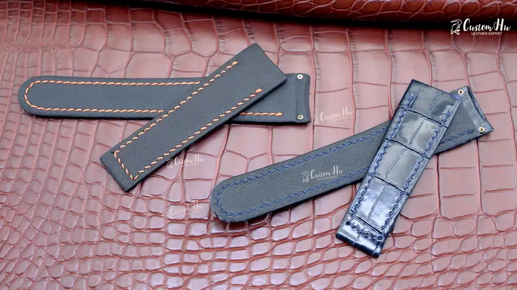 Ebel 1911 BTR Leatherstrap 22mm 23mmcorrea de cocodrilo