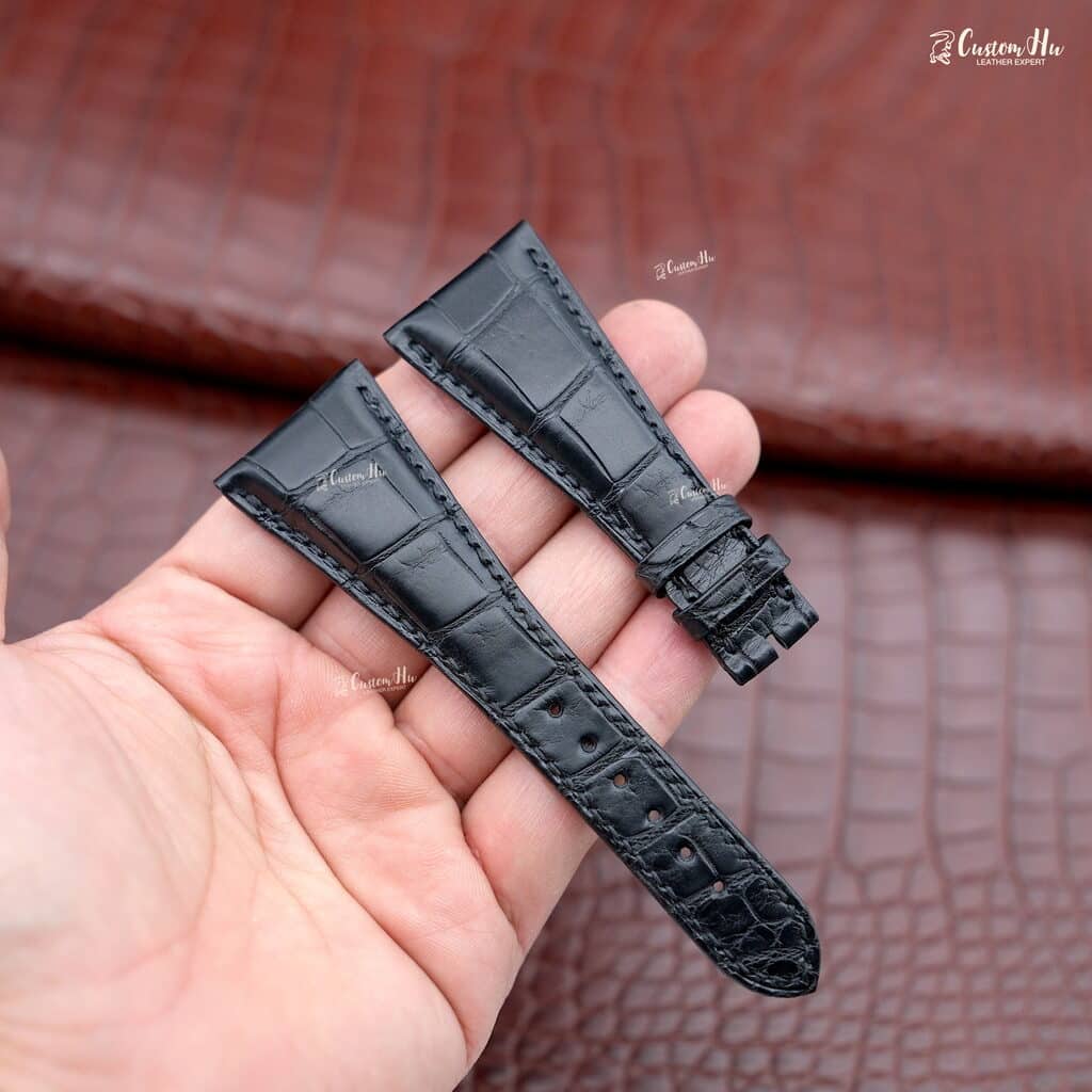 Bulgari Assioma klockarmband 28mm Alligator Läderarmband