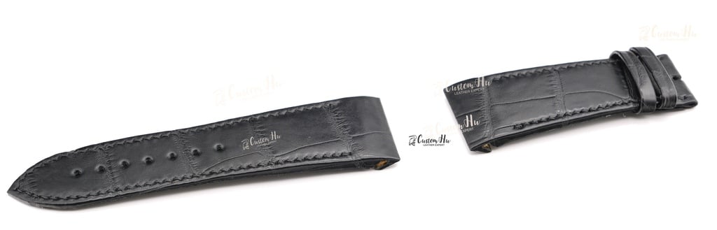 Franck Muller Conquistador Cortez-Armband, 27 mm Alligatorlederarmband