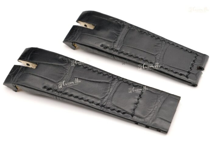 Compatibel met Roger Dubuis Excalibur horlogeband 26 mm Alligator lederen band