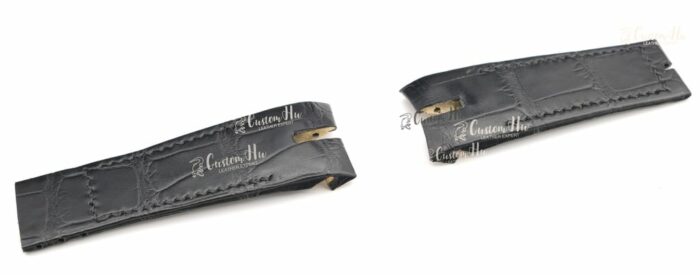 Kompatibel mit Roger Dubuis Excalibur Uhrenarmband 26 mm Alligatorlederarmband