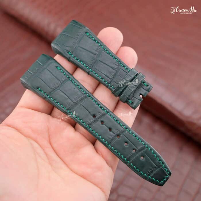 Bracelet Franck Muller Vanguard Bracelet en cuir d'alligator 28 mm