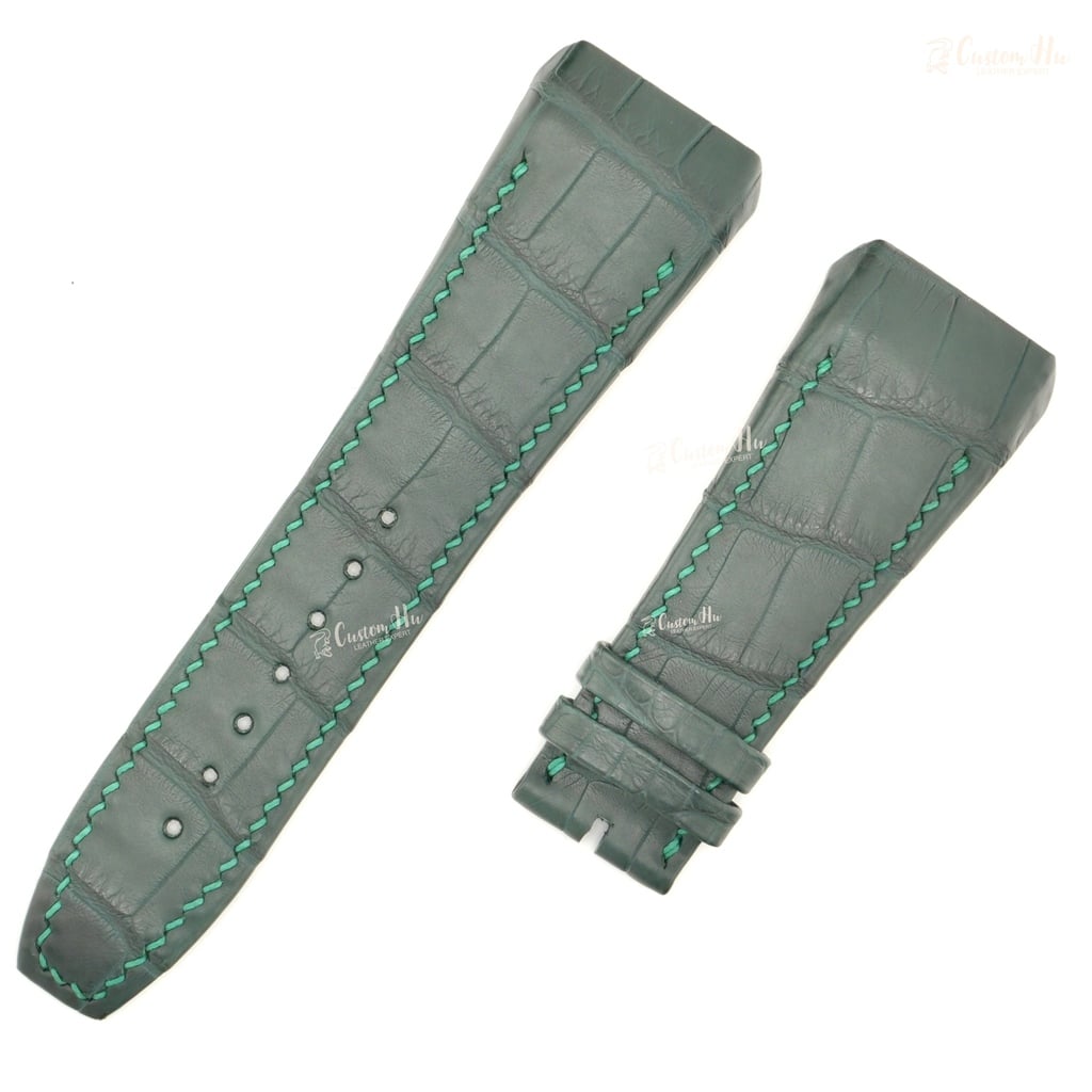 Franck Muller Vanguard Armband 28 mm Alligatorlederarmband