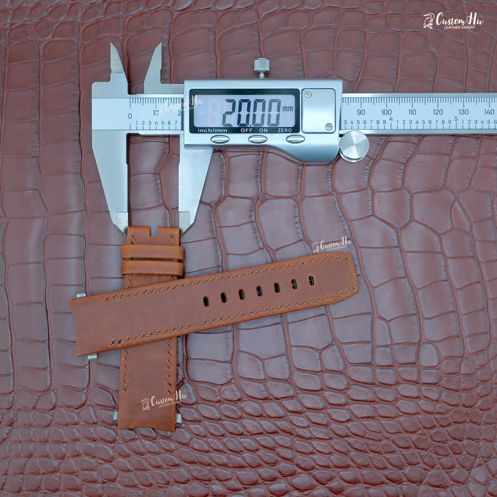 IWC Aquatimer 2000 Correia 22mm pulseira de couro