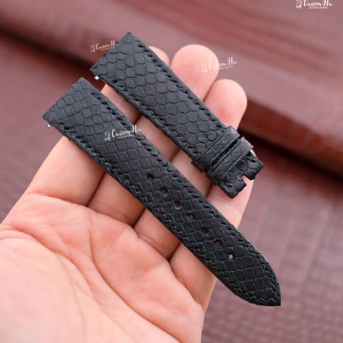 UlysseNardin Freak Cruiser Armband 22mmSchlangenlederarmband