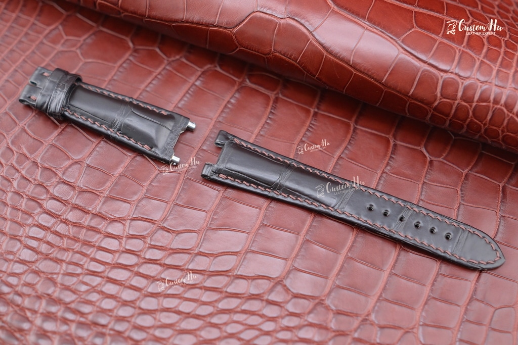 bovet Strap Custom klockarmband Kompatibel bovet Strap 20mm Alligator läderrem