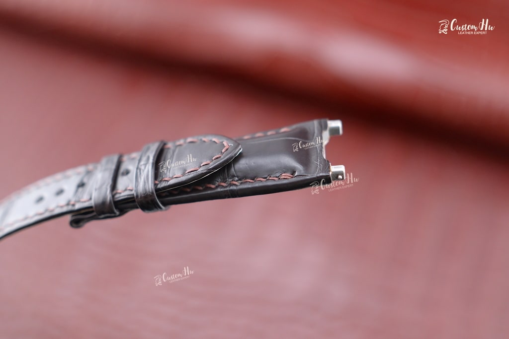 bovet Strap Custom watch strap Compatible bovet Strap 20mm Alligator leather strap