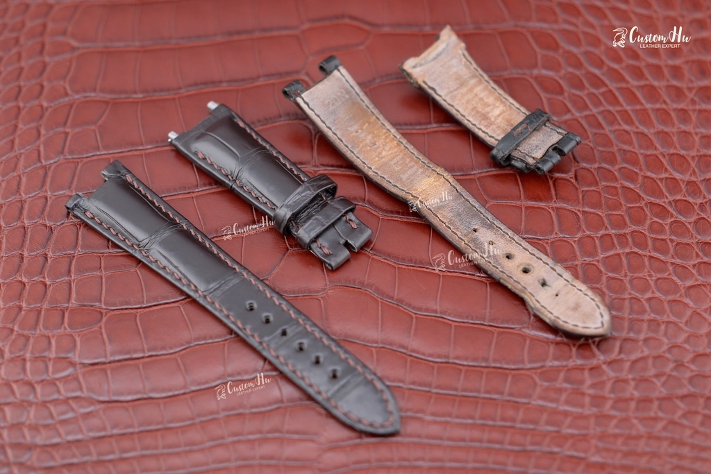 bovet Strap Custom watch strap Compatible bovet Strap 20mm Alligator leather strap