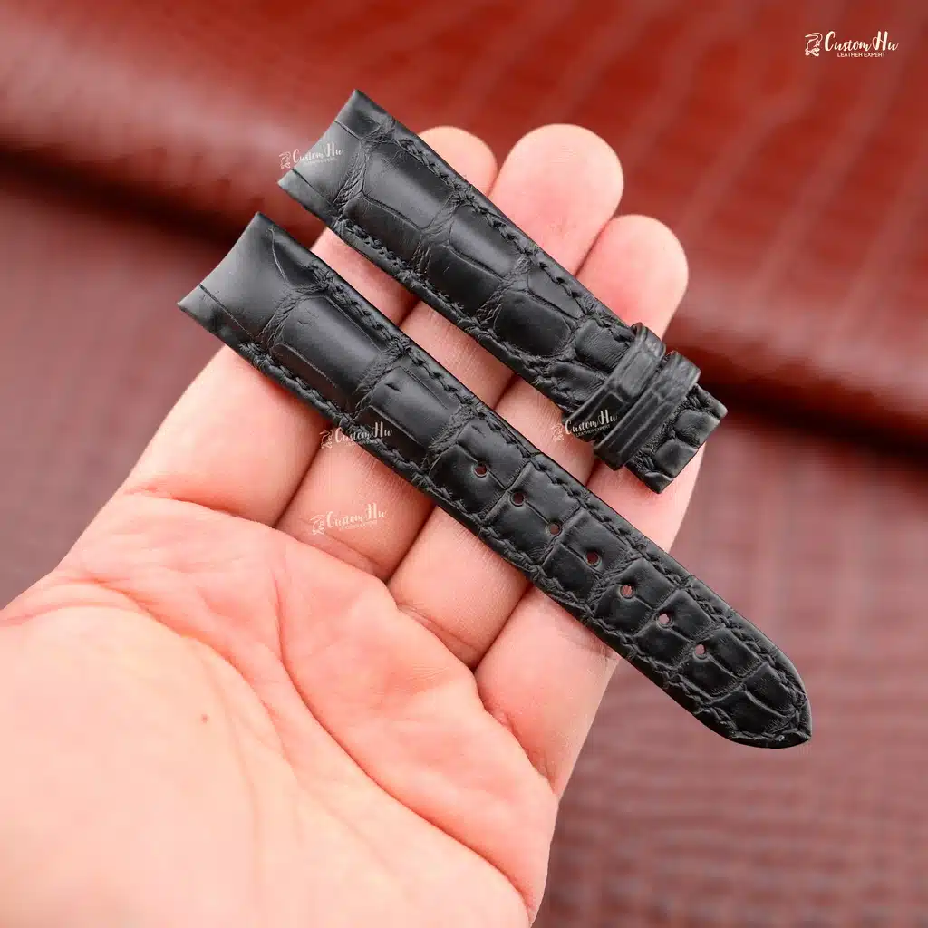 Buy genuine alligator leather watch strap for Hermes -Drwatchstrap