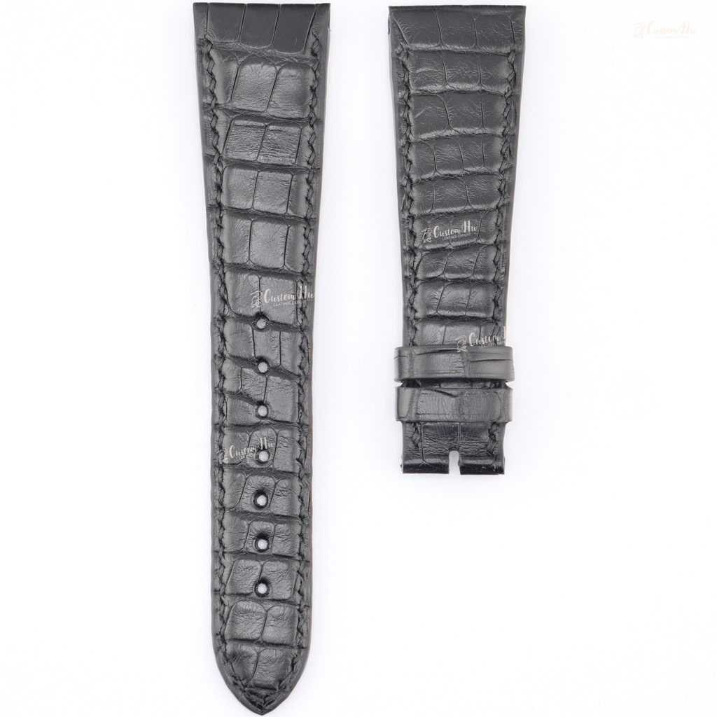 Cinturino GirardPerregaux Vintage 1945 Cinturino in pelle di alligatore da 22 mm