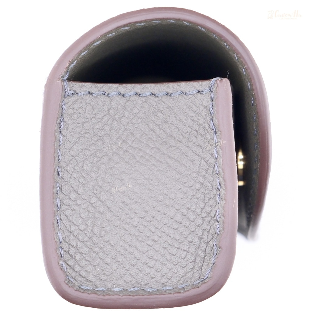Bolsa de armazenamento de anéis Bolsa de armazenamento de anéis de couro genuíno personalizada