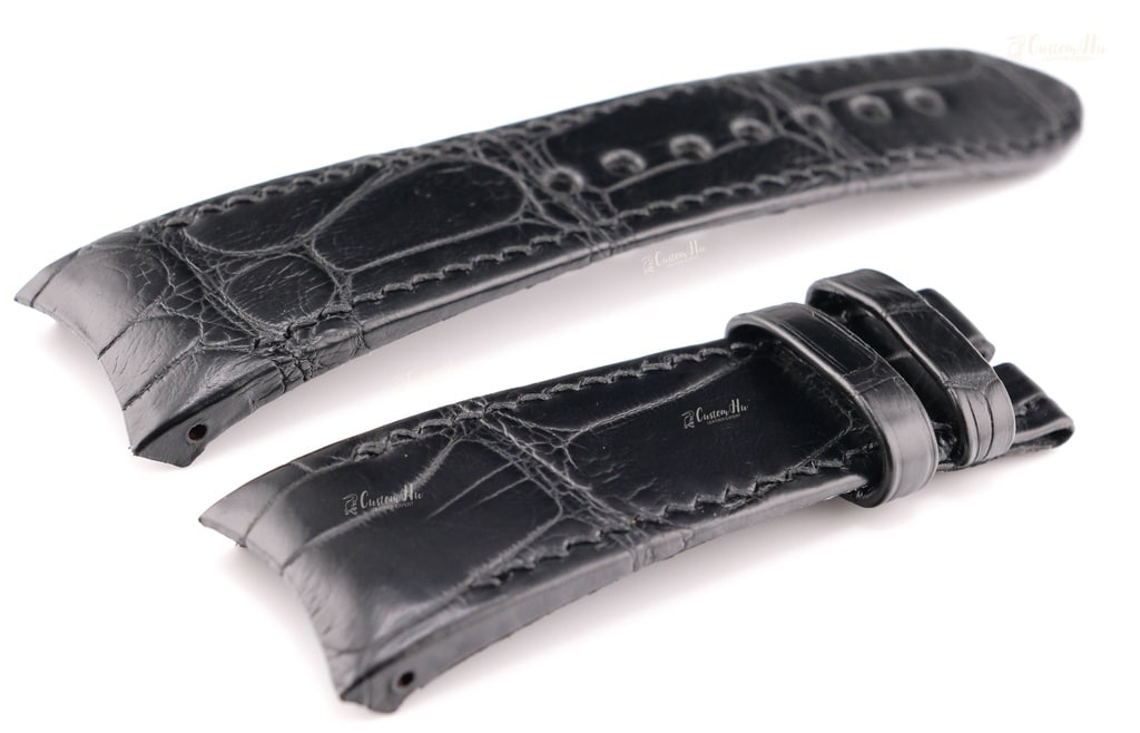 Blancpain Fifty Fathoms Armband Blancpain Fifty Fathoms Armband 23 mm Armband aus Alligatorleder