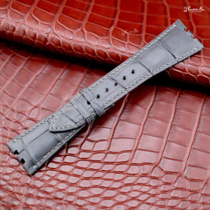 Un bracelet LangeSöhne Odysseus Bracelet en cuir d'alligator de 26 mm