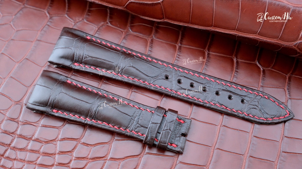Breguet-Armband Typ Xxi Breguet-Armband Typ Xxi XL 23 mm Alligatorlederarmband