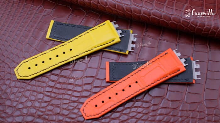 Bracelet intelligent Hublot Big Bang Bracelet en cuir alligator 25 mm