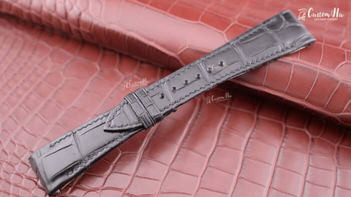 Bracelet Ulysse Nardin Quadrato Dual Time Bracelet alligator 24 mm