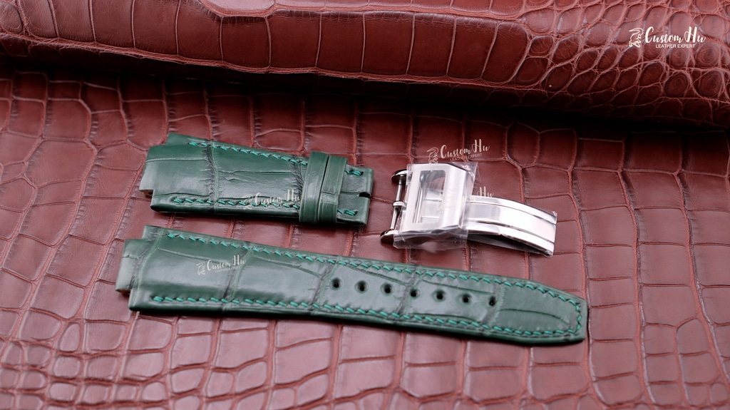 Bracelet IWC Aquatimer 2000 Bracelet en cuir d'alligator 25 mm