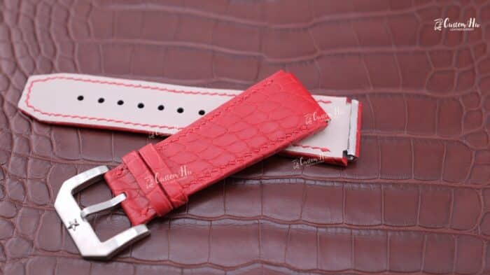 Zenith defy el primero 21 pulseira 27mm pulseira de couro de crocodilo