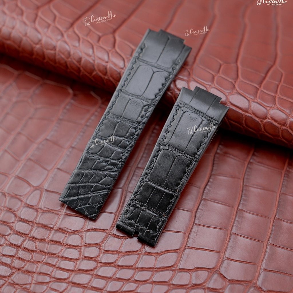 Cinturino Roger Dubuis AquaMare Cinturino in pelle di alligatore da 23 mm