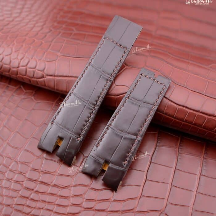 Bracelet Roger Dubuis Excalibur Bracelet en cuir d'alligator 27 mm