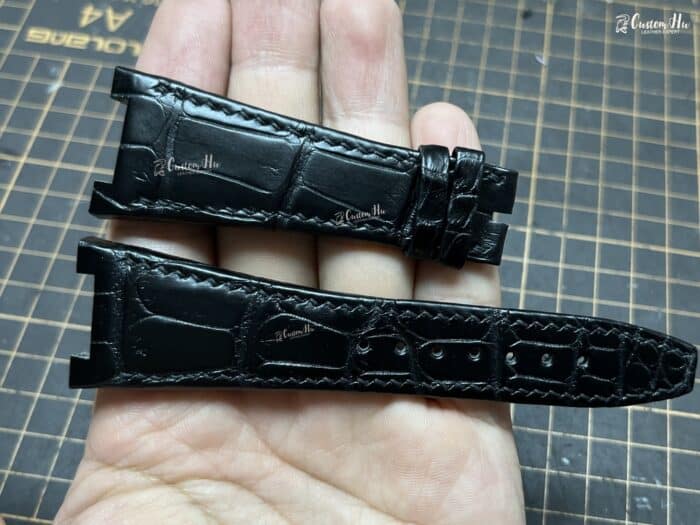 IWC Ingenieur AMG Armband 28 mm Alligatorlederarmband