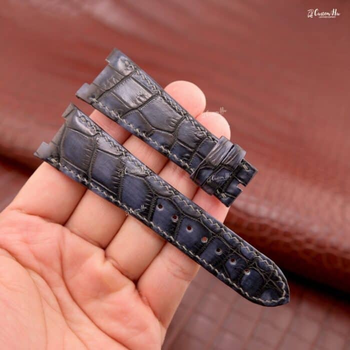 PatekPhilippe Nautilus 5712 Armband 25 mm Alligatorlederarmband