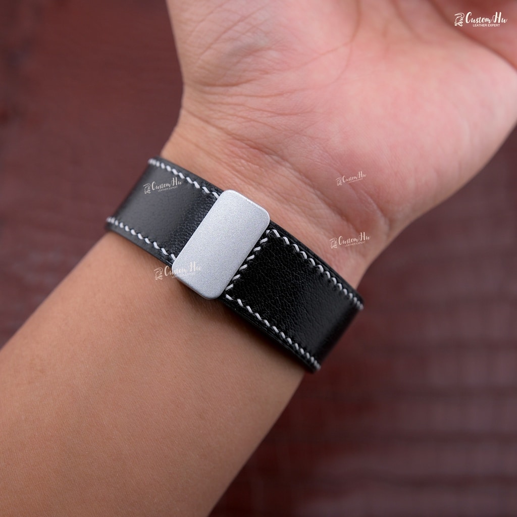 Nytt läderband för Apple Watch Snabbkoppling av magnetläderrem