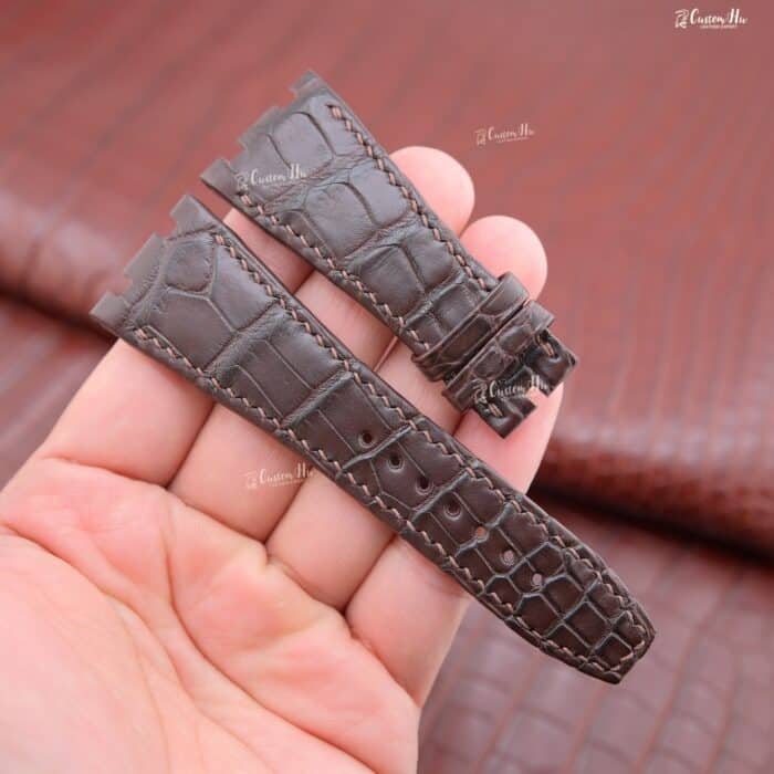 ap cinturini in quercia reale Cinturino in pelle di alligatore da 26 mm