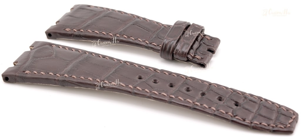 cinturini in quercia reale ap cinturini in quercia reale ap Cinturino in pelle di alligatore da 26 mm