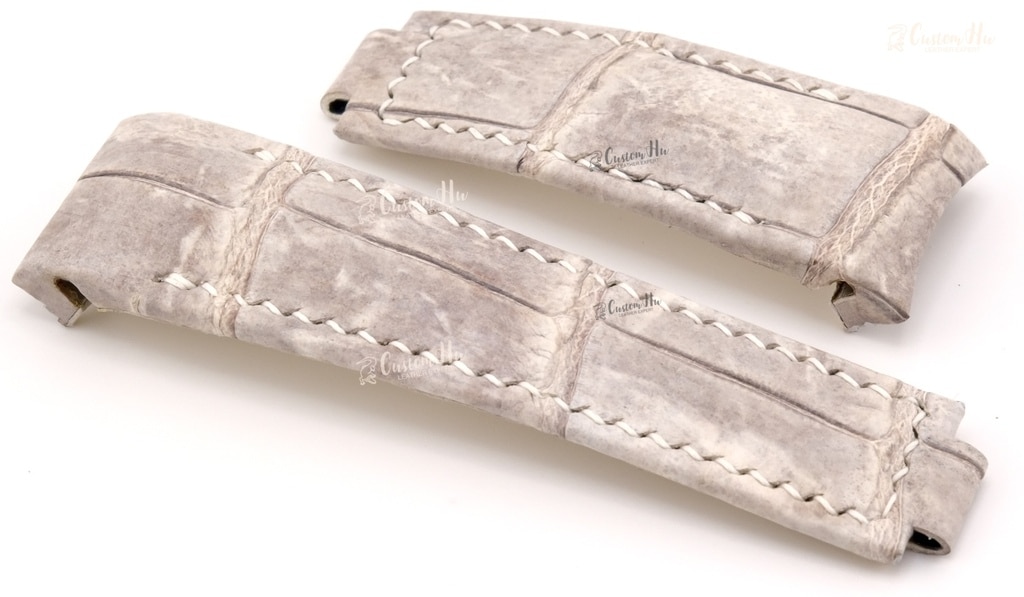 Rolex Daytona-Armbänder Rolex Daytona-Armbänder 20 mm Alligatorlederarmband