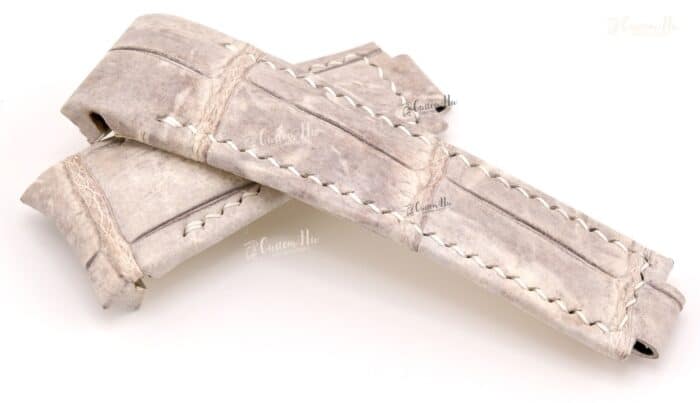 Rolex Daytona-Armbänder: 20 mm Alligatorlederarmband